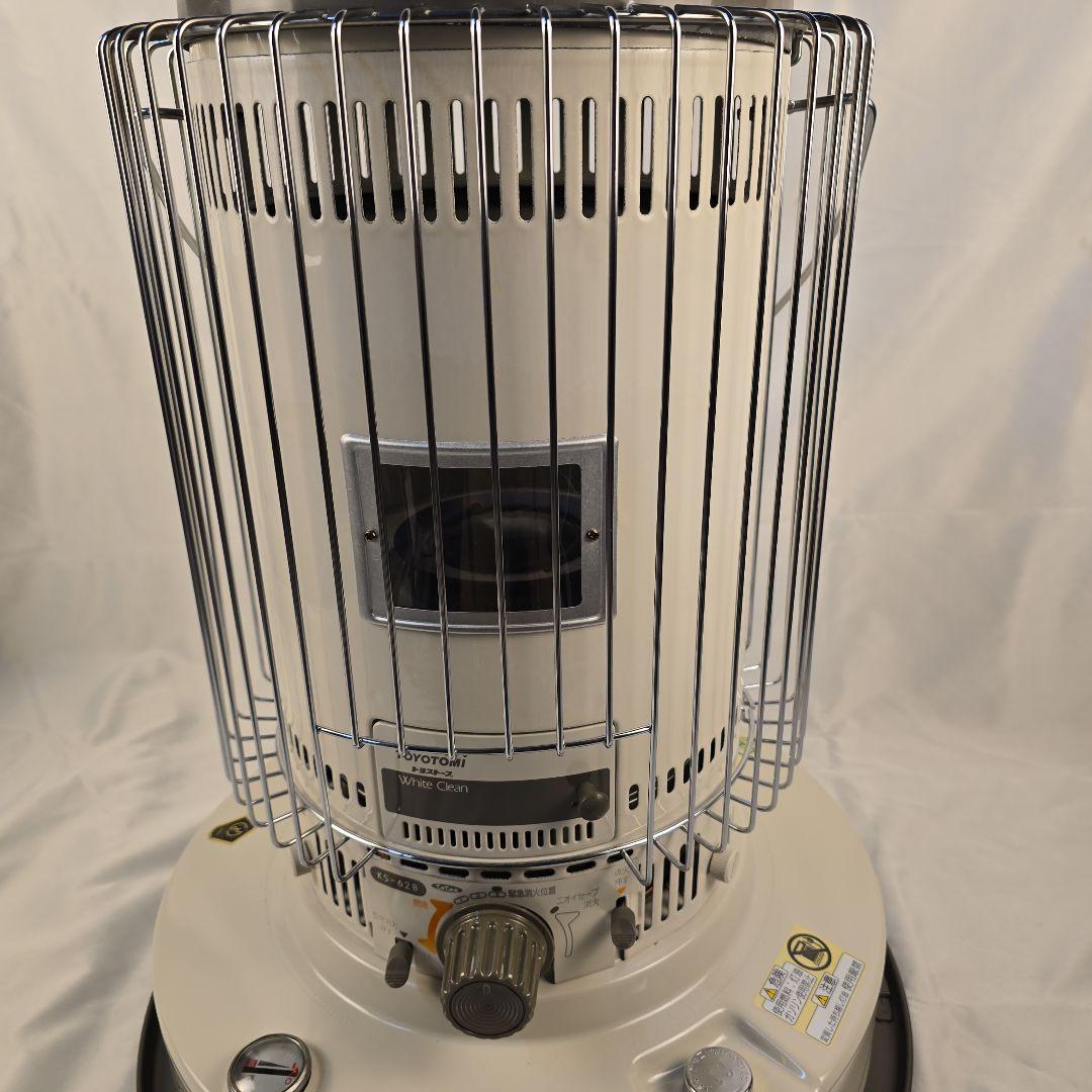 美品 トヨトミ 石油ストーブ KS-62B 5330kcal/h 7.2L