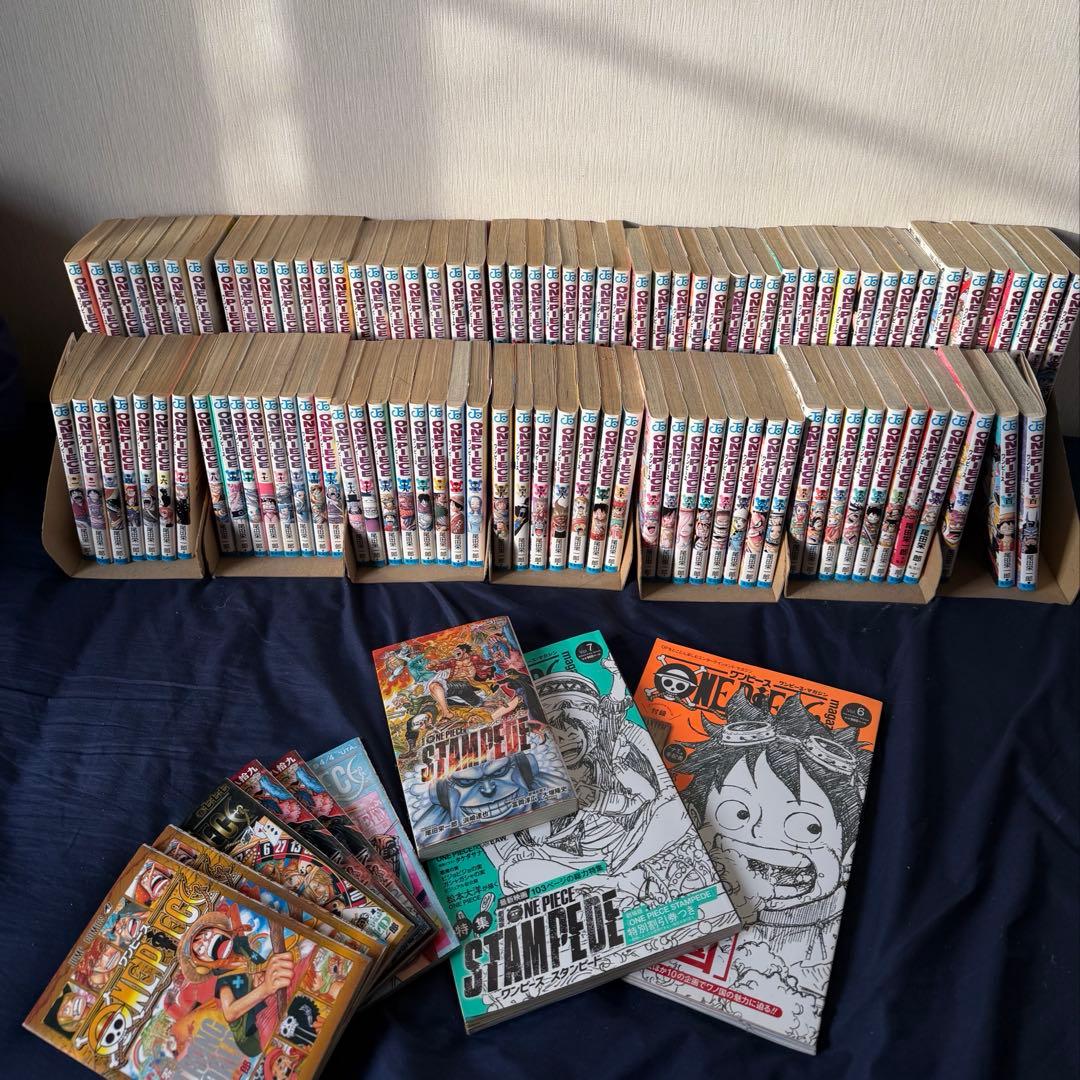 1～101巻】ONE PIECE セット + スタンピード本その他 - メルカリ