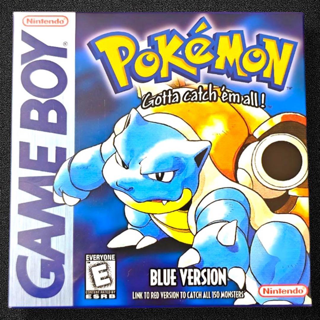 ポケモン 青 BLUE 未開封 英語版 ゲームボーイソフト GB - メルカリ