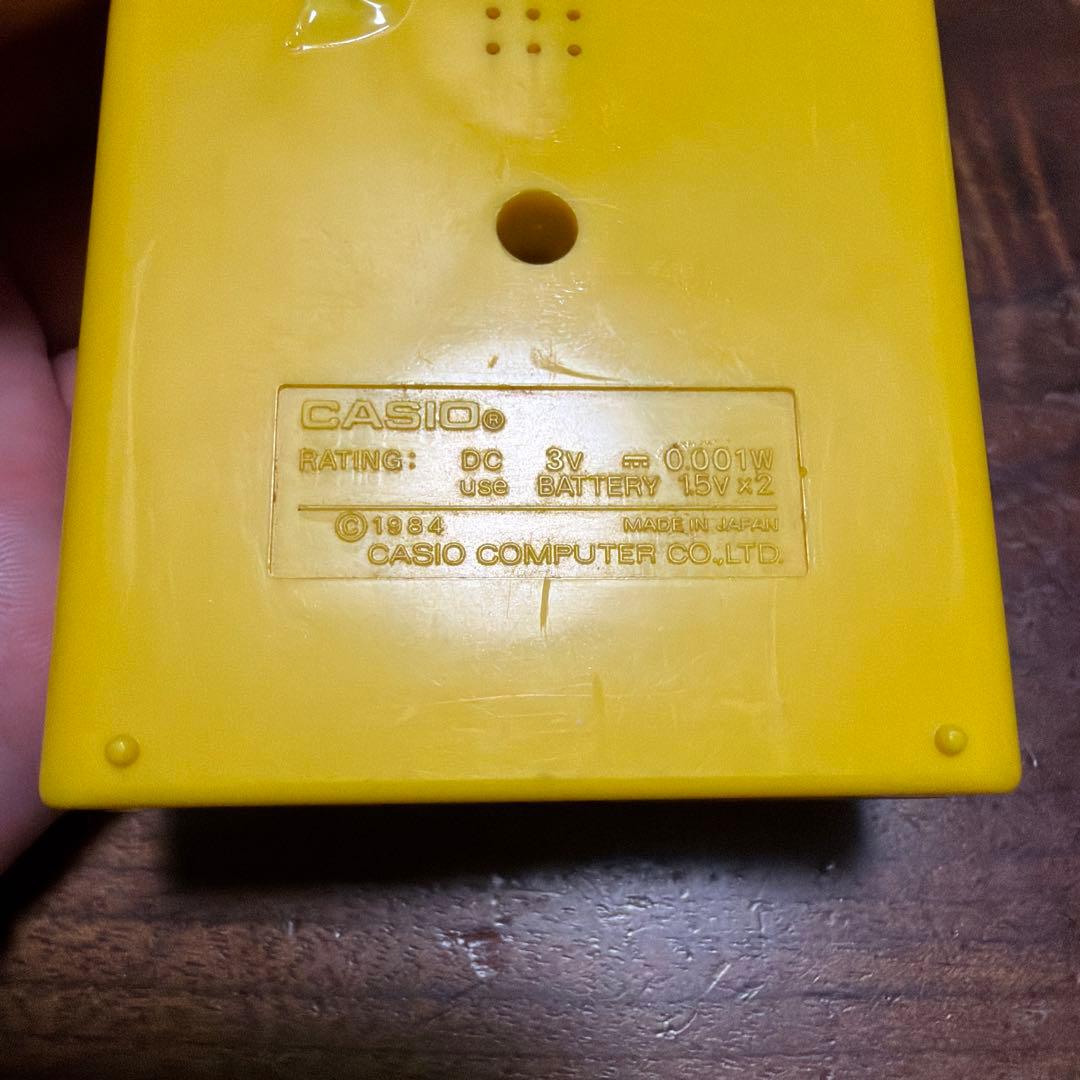 1984年 CASIO カシオ Crazy Bee レトロ ゲーム - メルカリ