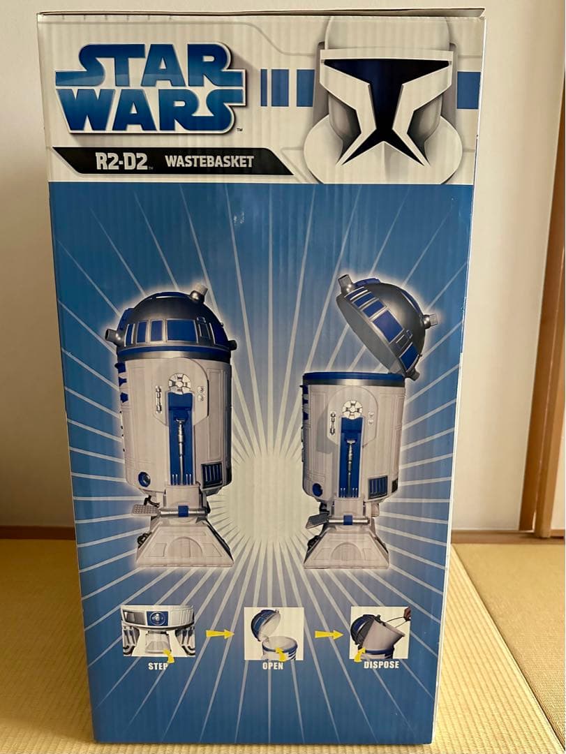 箱付 高さ60cm STARWARS スターウォーズ R2D2 ゴミ箱 - メルカリ