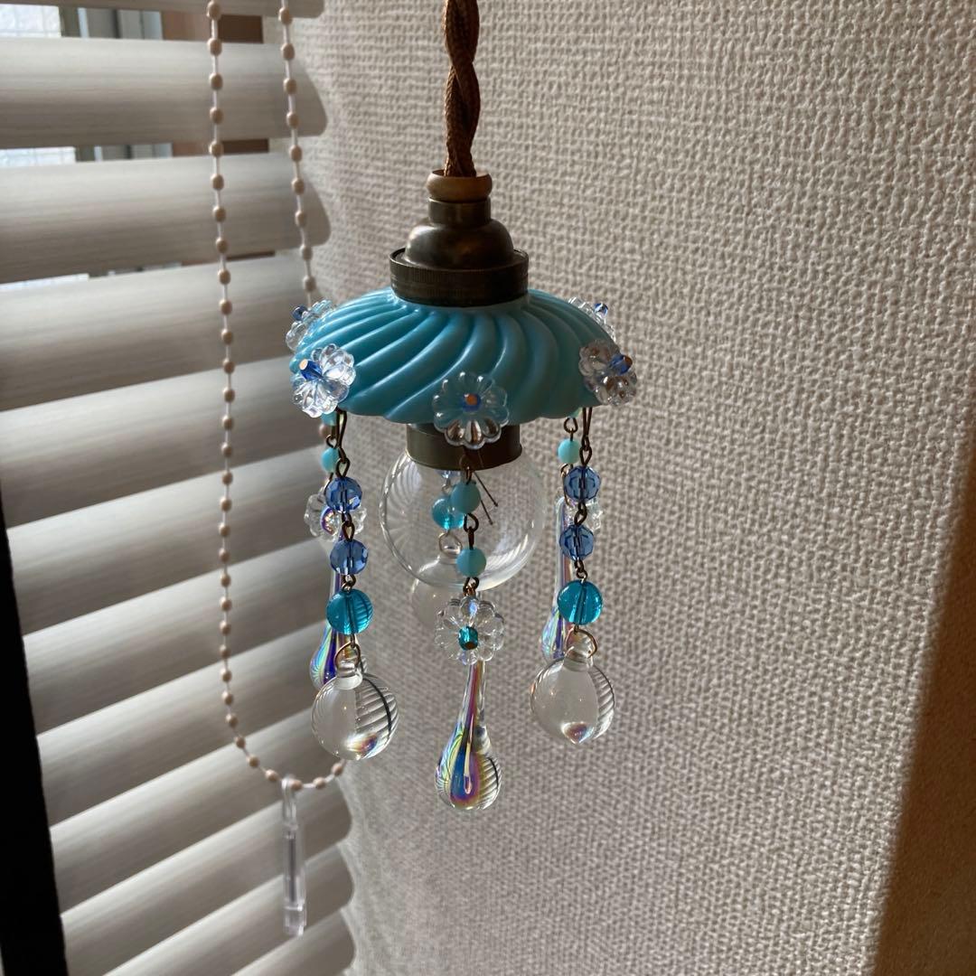 ミニシャンデリア 19世紀 フランス オパールセント アンティーク 超