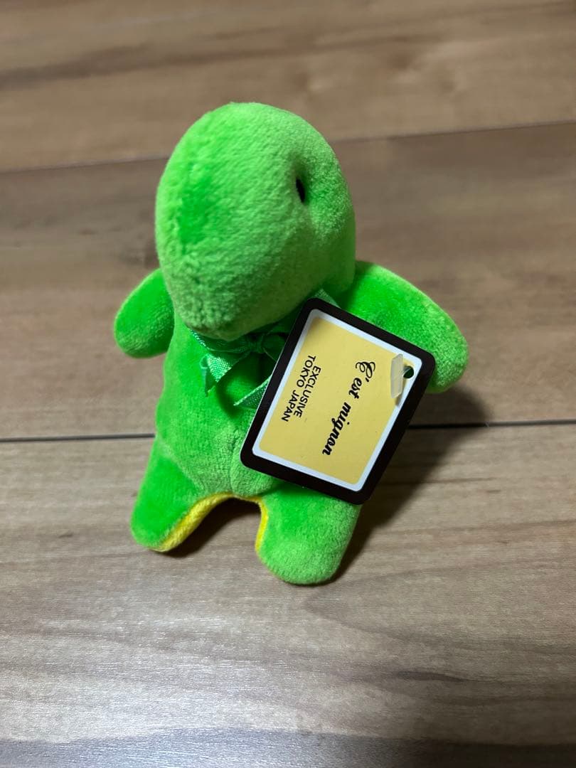 C'est mignon セ・ミニョン ぬいぐるみ リボン付き 緑 1体 - メルカリ