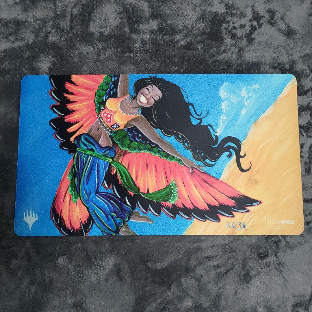 鳥の乙女 プレイマット MTG 鳥の乙女 [4ED_BLK] 【BIGWEB | MTG】日本最大級の激安カードゲーム