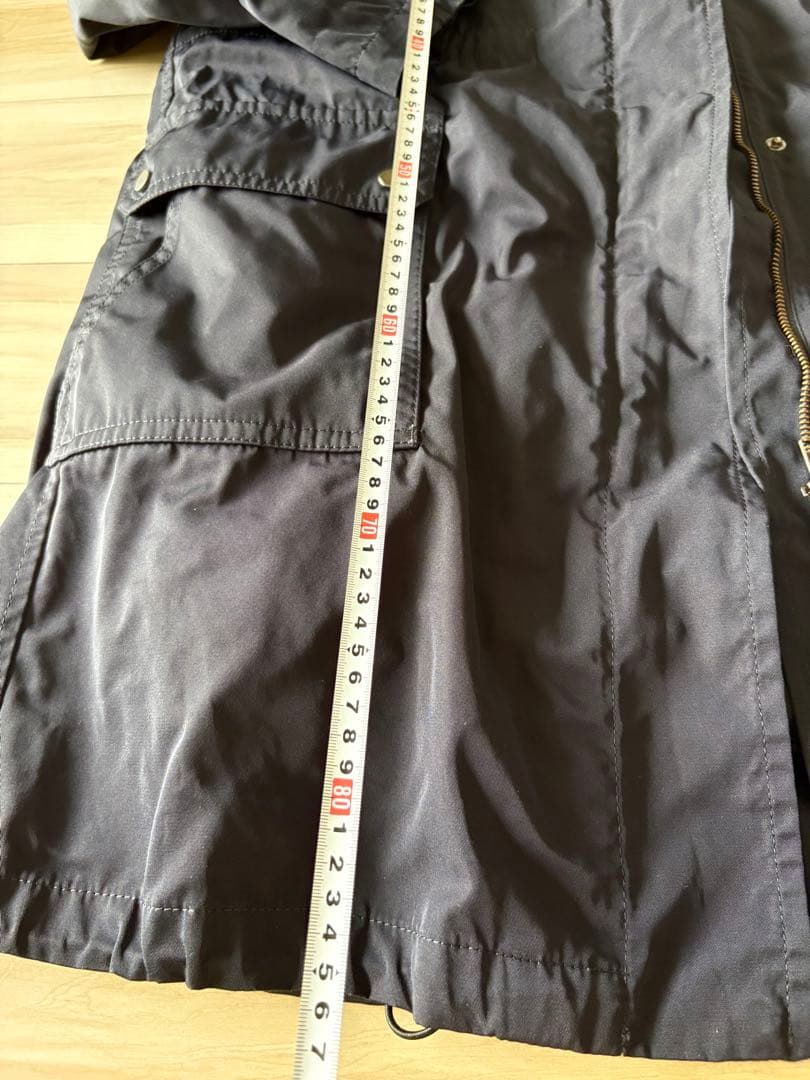 美品☆iCB モッズコート ネイビー ダウンライナー付き 大きいサイズ 44