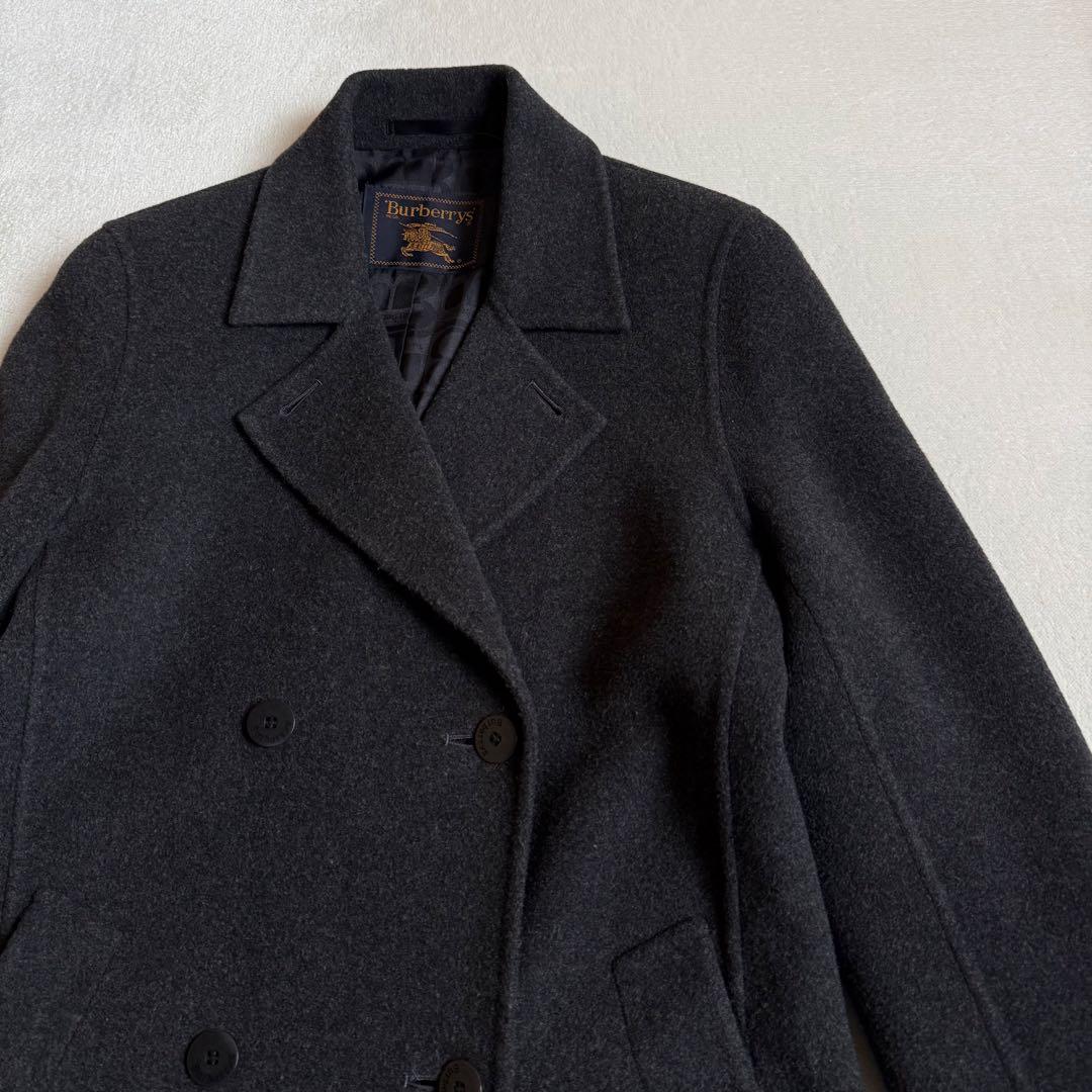 Burberrys ダブルチェスターコート カシミア混 ビンテージ 9号 - メルカリ