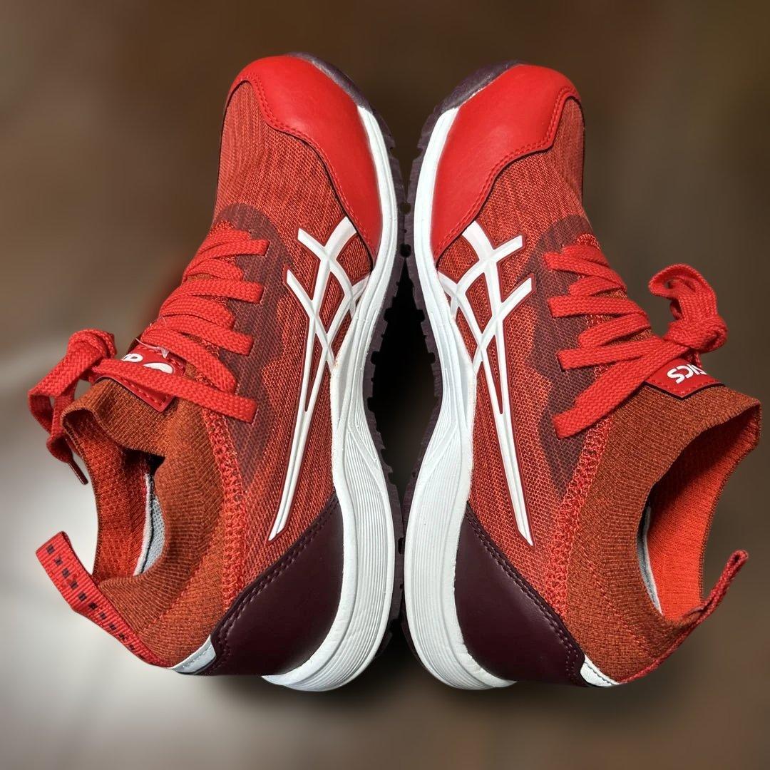 asics アシックス　安全靴　ウインジョブ　タグ付き美品　24.5cm
