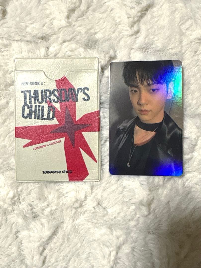 TXT Thursday's Child weverse特典 スビン トレカ - メルカリ