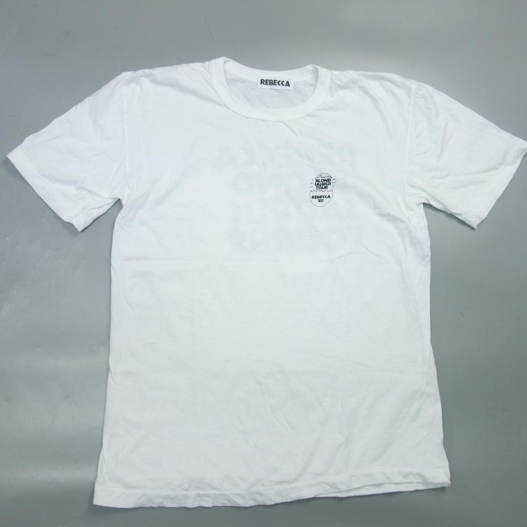 3751 レベッカ Rebecca 89年ブロンド サウルス ツアー tシャツ - メルカリ