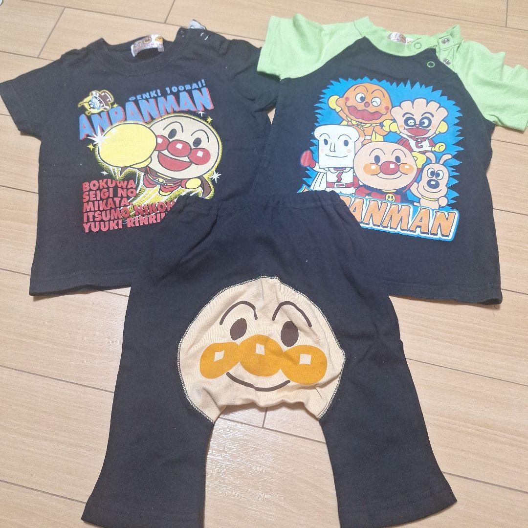 アンパンマン Tシャツ・パンツ 3点セット 95cm - メルカリ