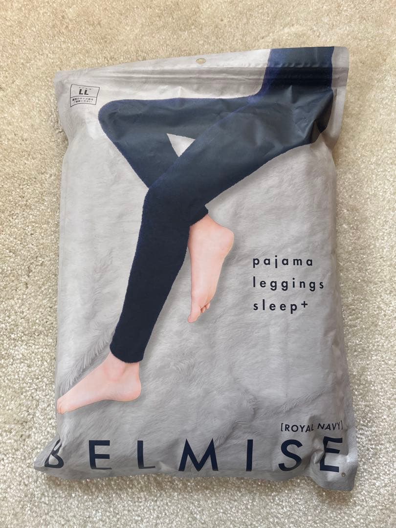 BELMISE 着圧レギンス ロイヤルネイビー L-LL - メルカリ