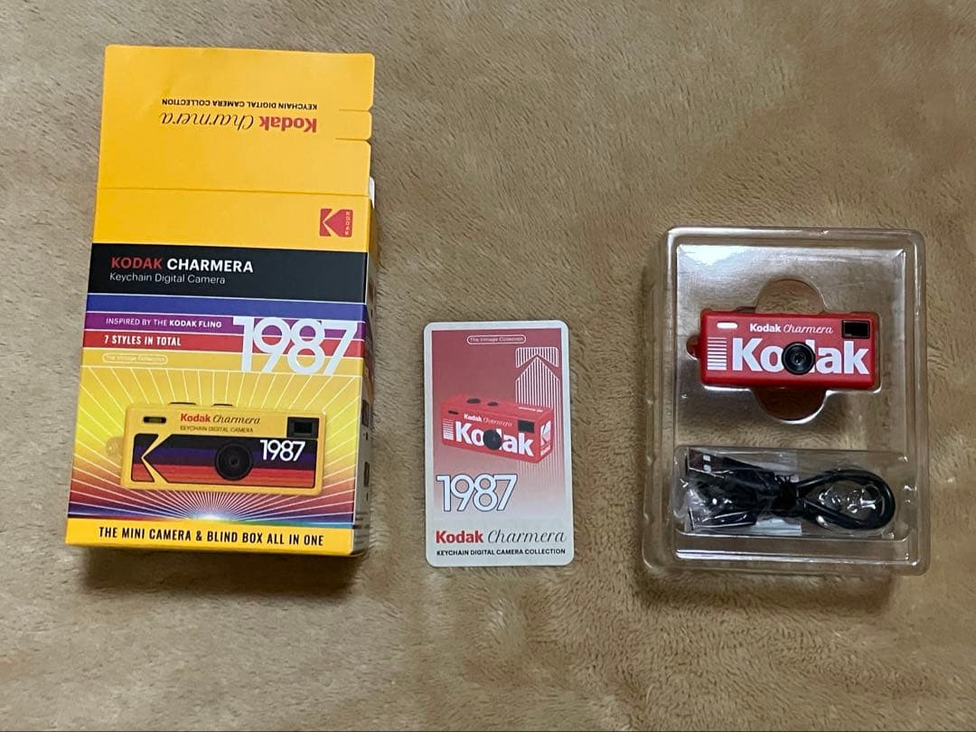 デジタルカメラ Kodak CHARMERA TYPE02 The blind box trend comes to tech with this tiny digital Kodak