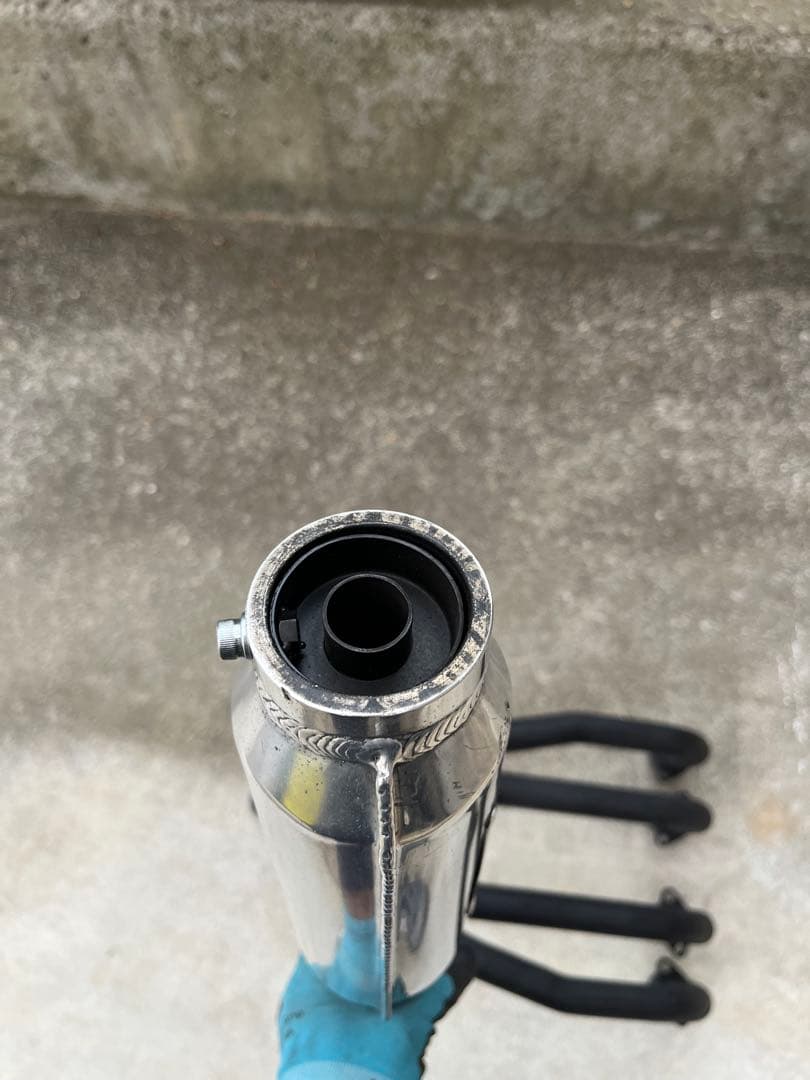 美品 XJR400 4HM ミスティ ミッドナイトモナカマフラー - メルカリ