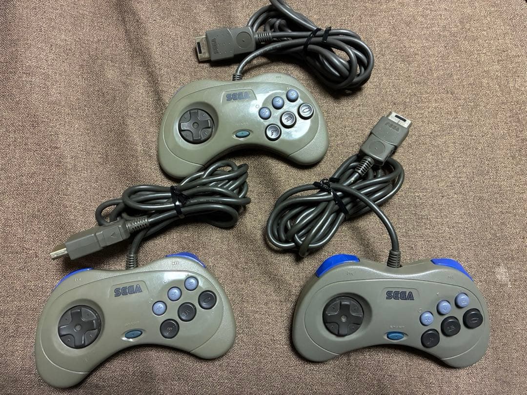 セガサターンコントローラー(動作未確認) 3個セット - メルカリ
