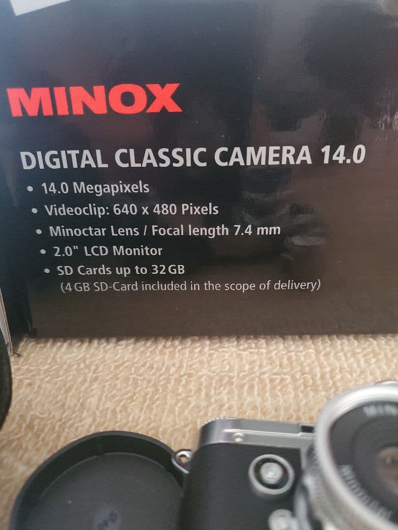 ジャンク MINOX DIGITAL CLASSIC CAMERA 14.0