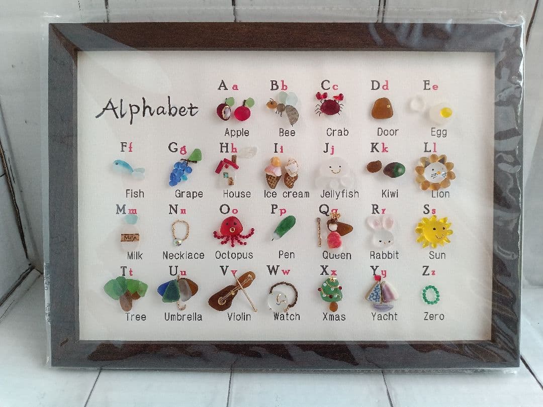 シーグラスアート ぷうこ様 ご確認用 4点