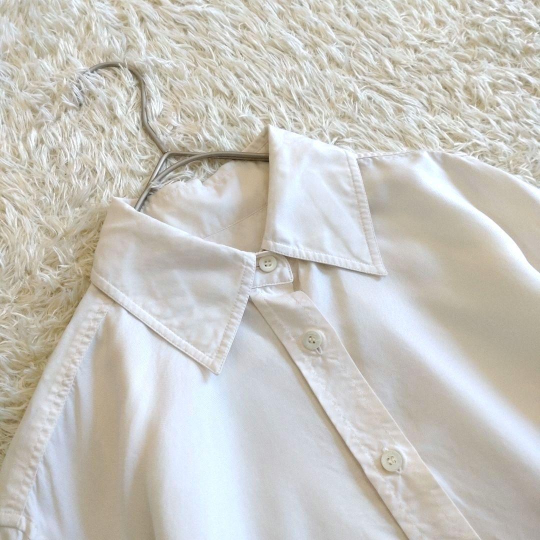 GUCCI レギュラーカラーバックシェリーラインリボンテープシルク