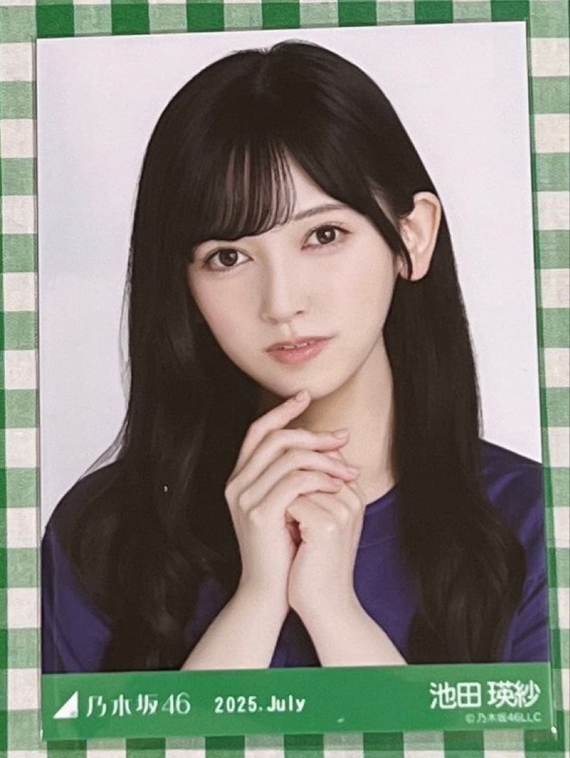 乃木坂46 池田瑛紗 生写真 ベースボールシャツ2025 - メルカリ