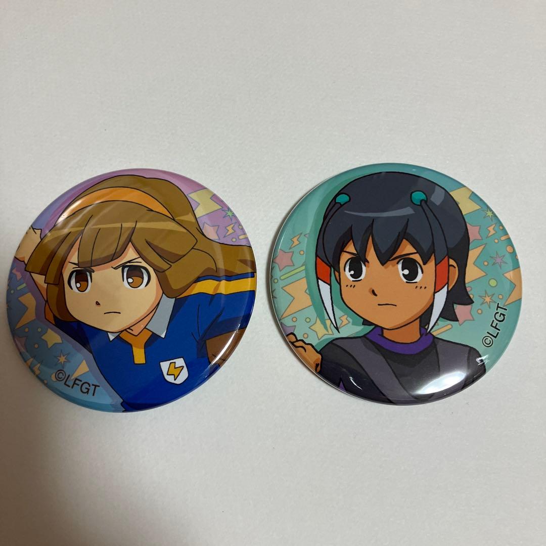 イナズマイレブンGO イナイレ 菜花黄名子 シュウ 缶バッジ - メルカリ