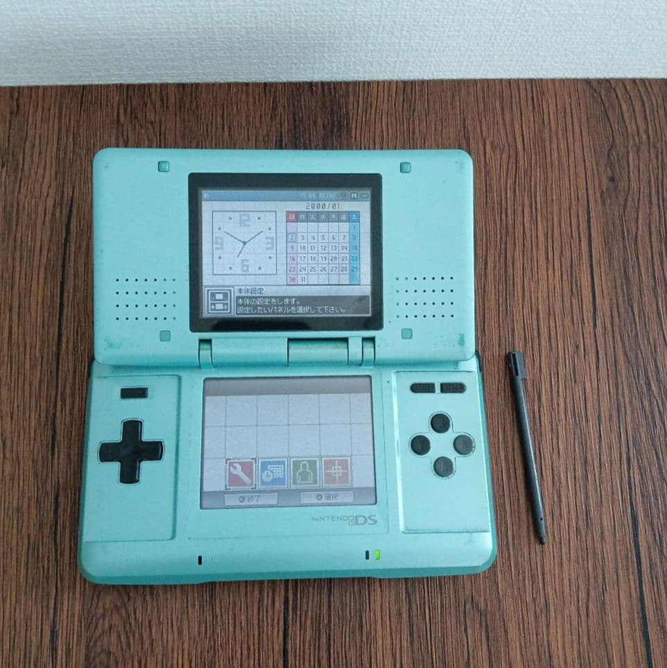 動作品 初代DS本体 ニンテンドーDS ブルー AGS002 - メルカリ