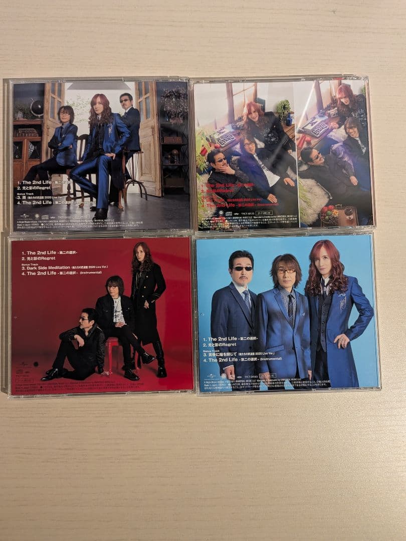 THE ALFEE The 2nd Life -第二の選択- 4枚セット