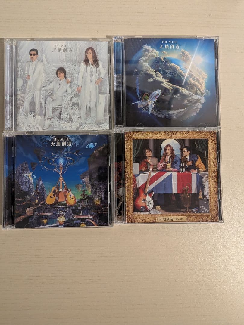 THE ALFEE The 2nd Life -第二の選択- 4枚セット