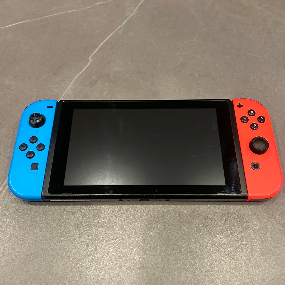 【動作確認済】Nintendo Switch 本体 旧型 未対策機 (おまけ付) 未対策機・画面良好 Nintendo Switch HAC 旧型本体 2018年製 本体のみ