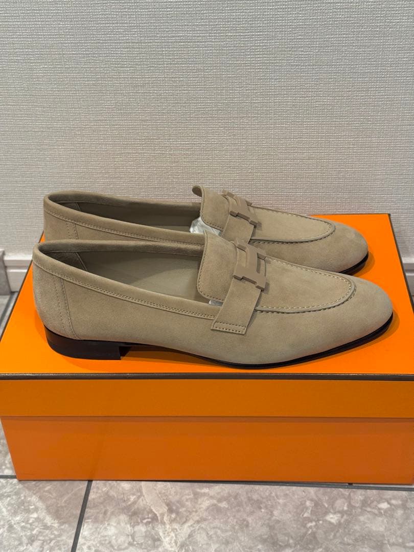 新品 エルメス パリ 37 ベージュアルジル - メルカリ