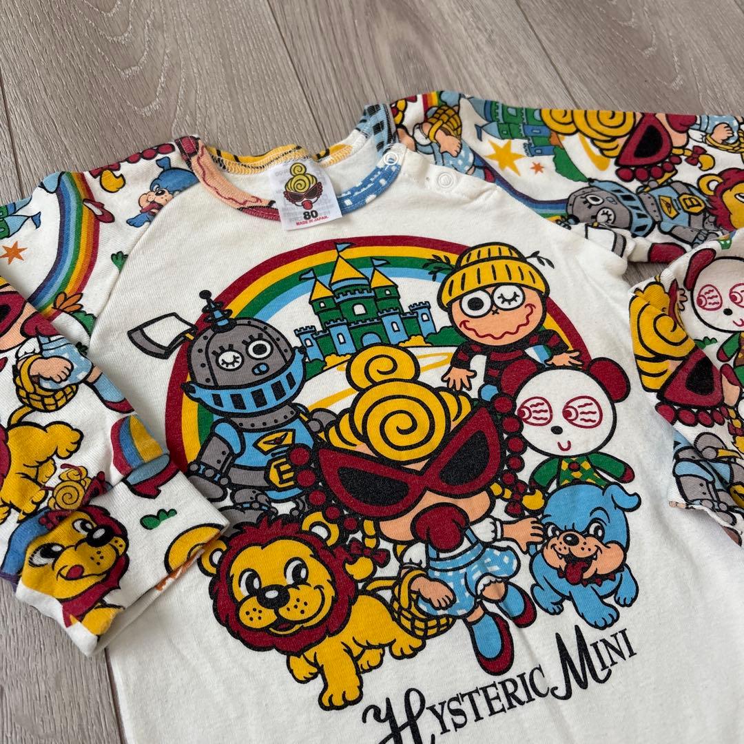 Hysteric Mini カラフルロンパース 2枚セット 最終値下げ