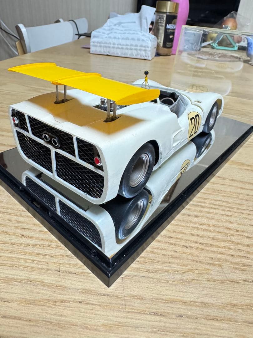 タミヤ 1/18 日産R381 日本GP優勝車 完成品 - メルカリ