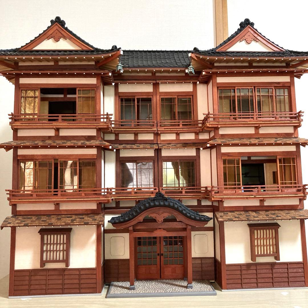 入手困難✨デアゴスティーニ 和風ドールズハウス 伝統旅館 完成品 配送