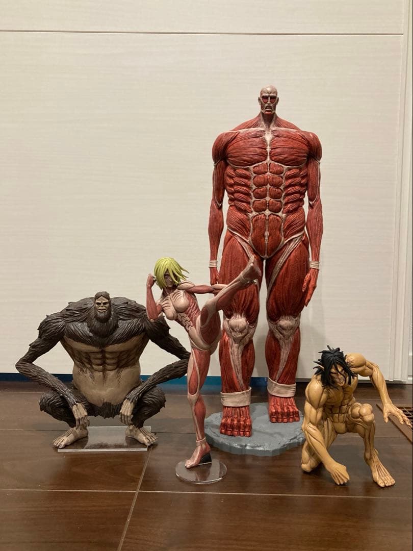 進撃の巨人 超大型 獣 女型 フィギュア ラストワン - メルカリ