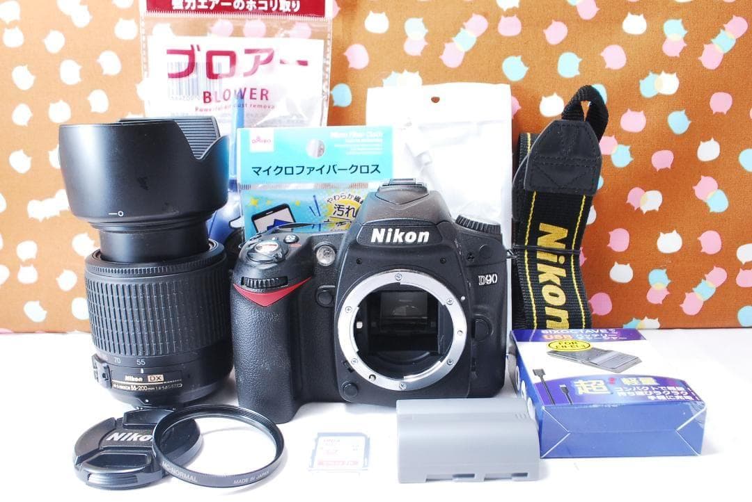 ✨望遠レンズセット✨ショット回数1978回✨Nikon D90 レンズセット