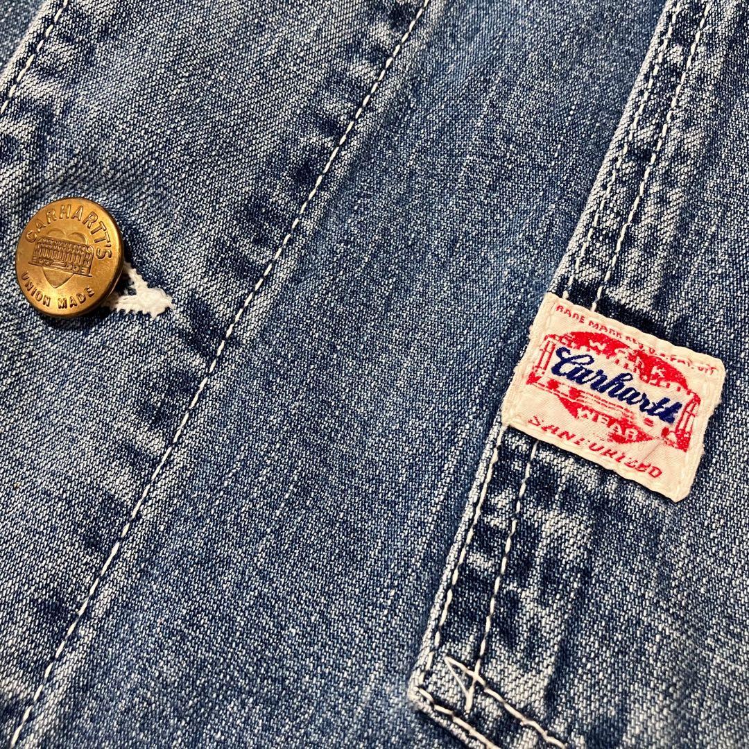 カーハート ハートタグ 40s デニムカバーオール 90s復刻 carhartt