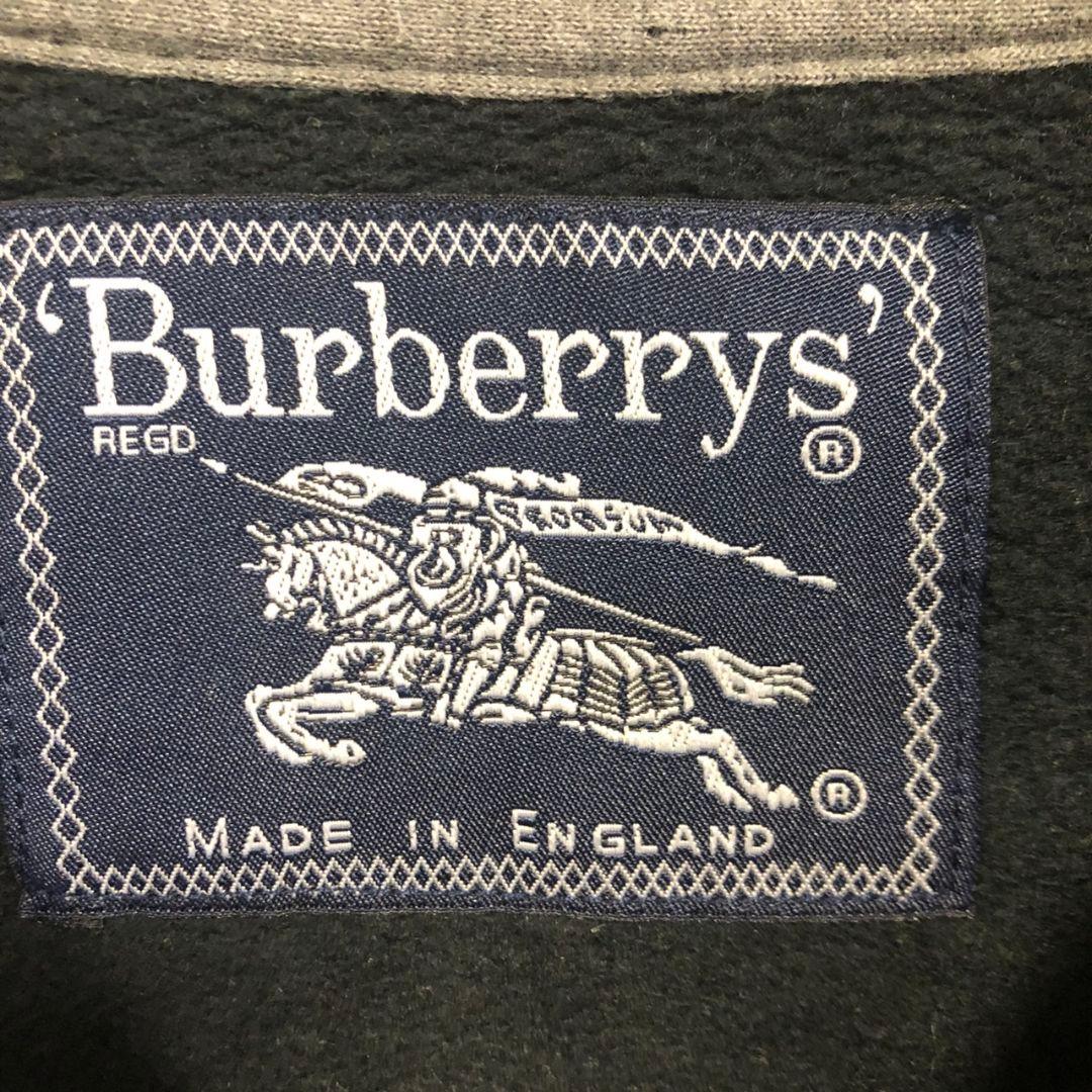 BURBERRY バーバリー 刺繍 スウェット トレーナー 黒 XL XXL - メルカリ