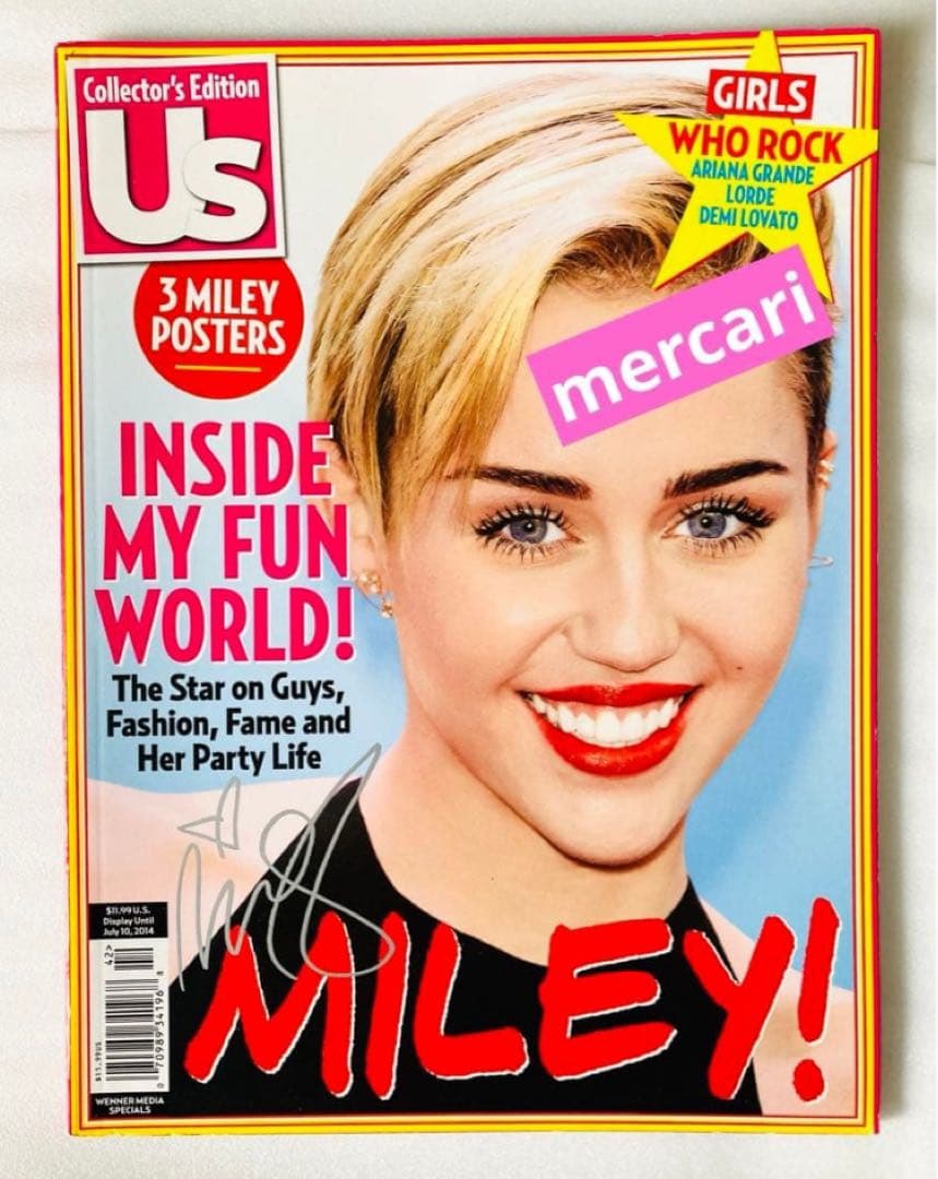 マイリー・サイラス 表紙雑誌 まとめ売り バラ売り不可です。 - メルカリ