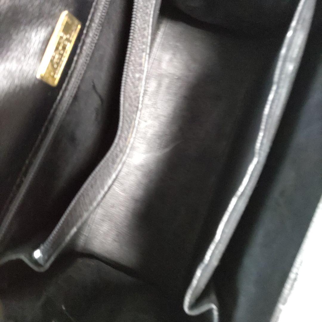 《シャイニング、クロコダイルバック》美品、角スレ傷無し、ベタつき無し1853