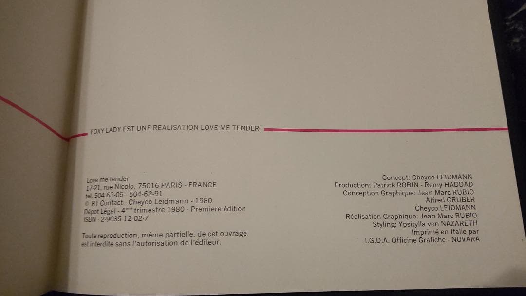 FOXY LADY チェイコ・レイドマン CHEYCO 写真集