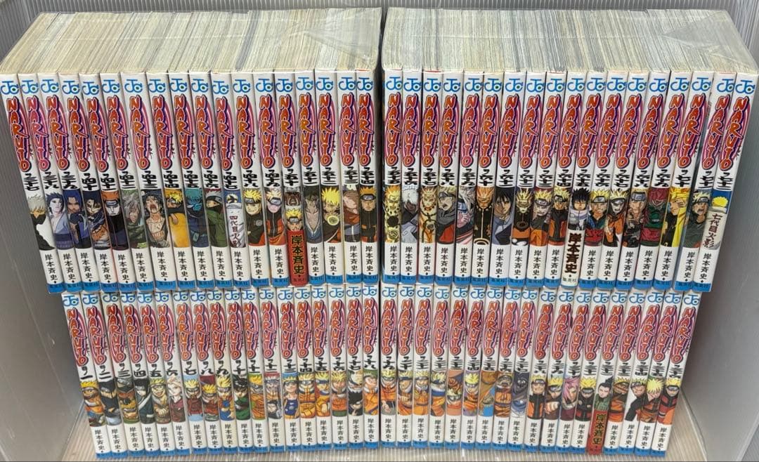 【URT12m】《比較的良品》 NARUTO-ナルト- 全72巻全巻セット