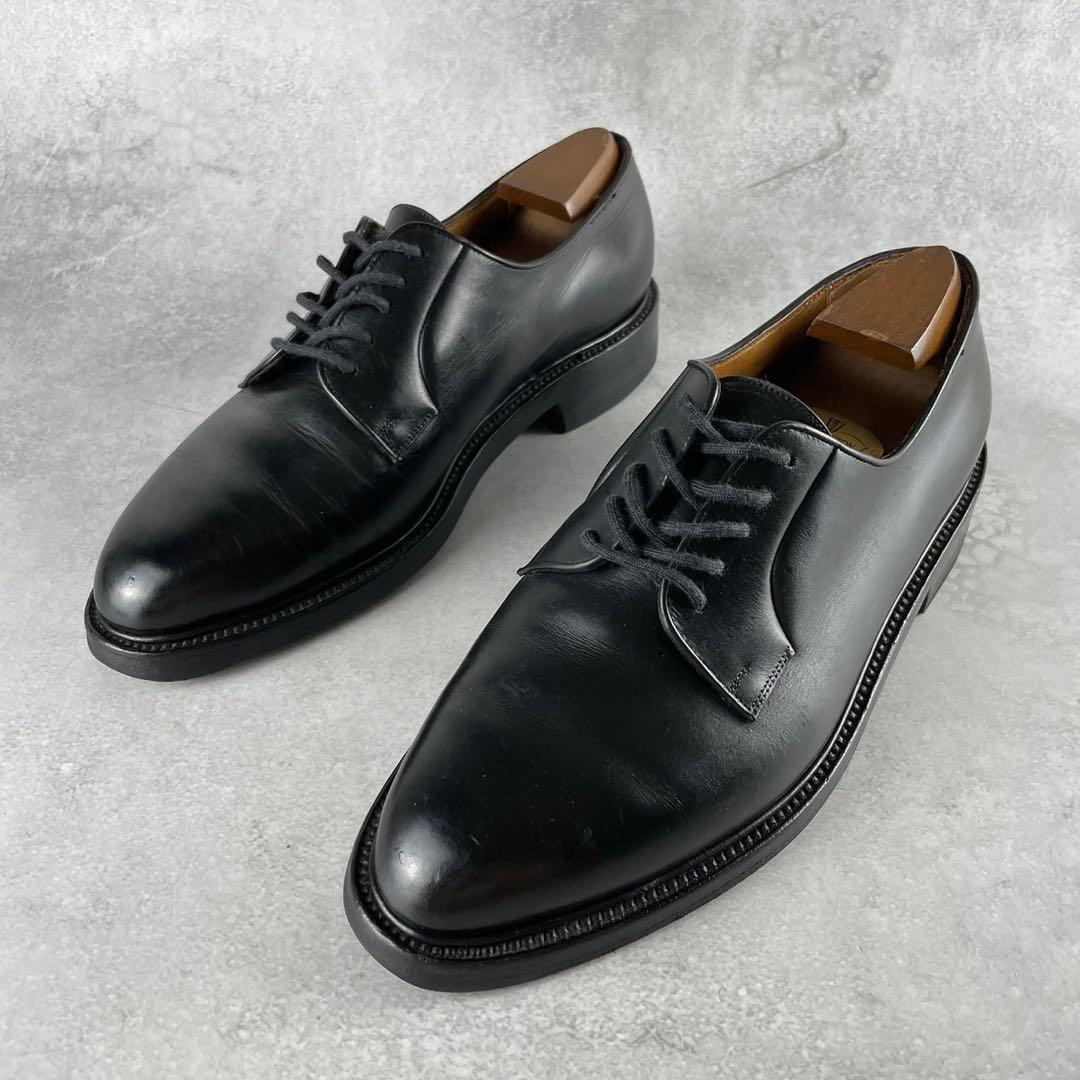 希少 旧ロゴ J.M.weston カーフ 592 プレーントゥ 純正ツリー付 - メルカリ