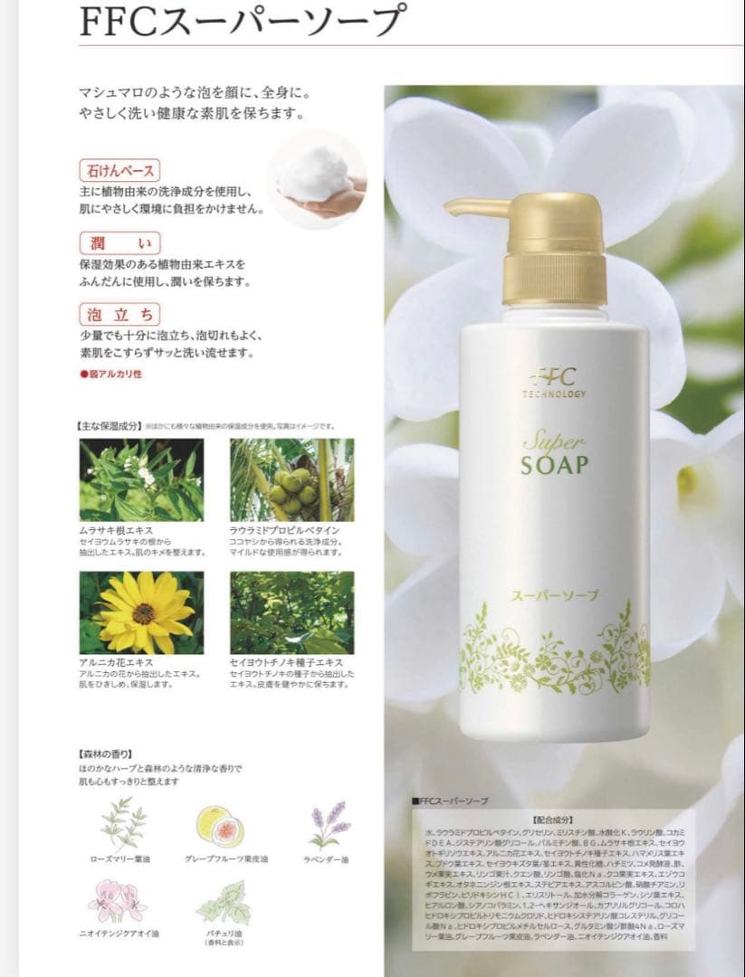 赤塚 FFC スーパーソープ 300ml ×4本 FFC Super Soap - メルカリ