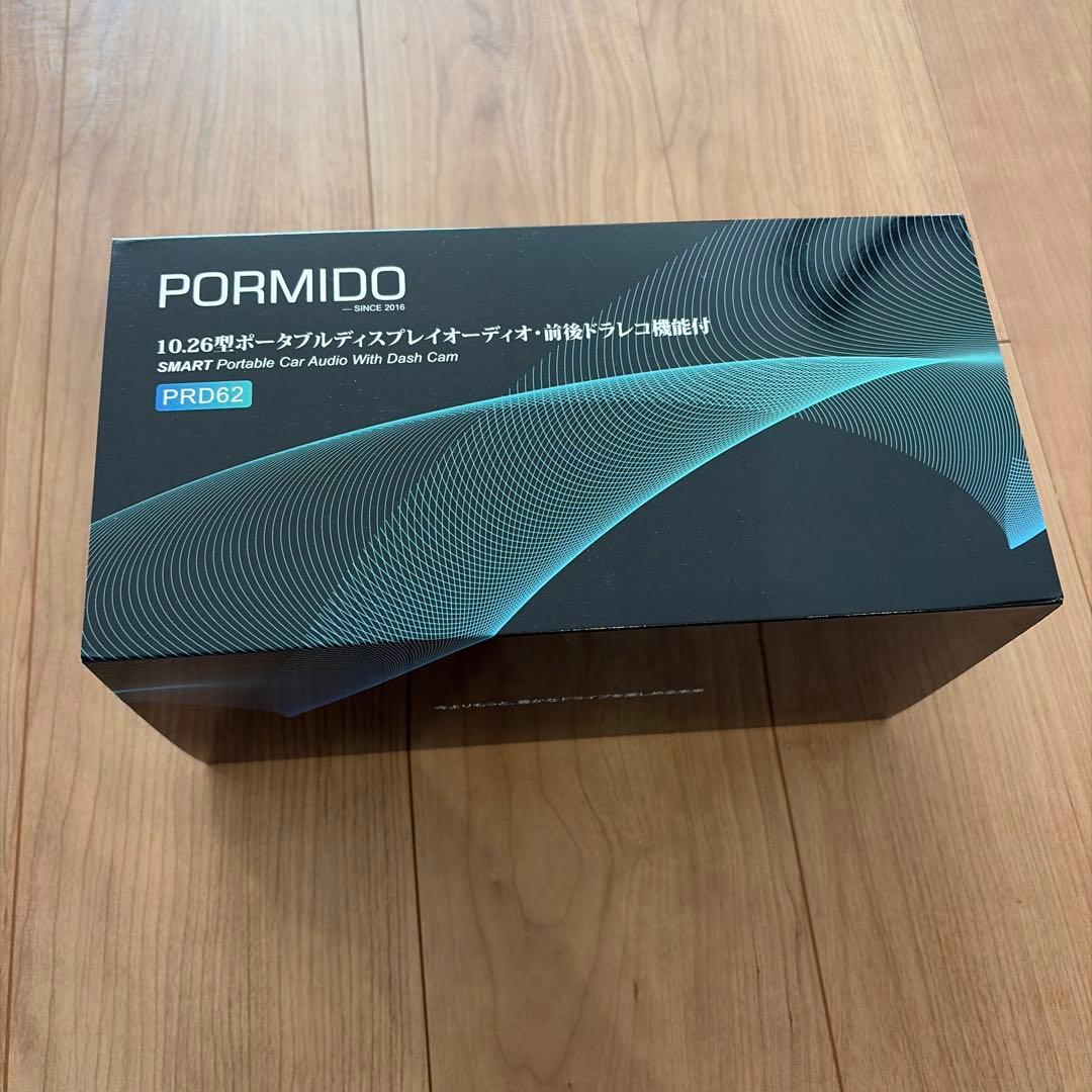 PORMIDo PRD62 10.2インチカーオーディオ PORMIDO ランキング1位 ディスプレイオーディオ carplay android auto