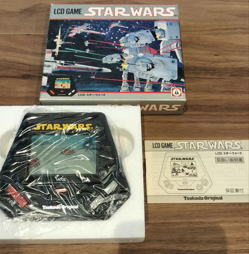 【激レア】ツクダオリジナル STAR WARS LCDGAME ゲームウォッチ 電子ゲーム】ツクダオリジナル スターウォーズ シューティング tukuda