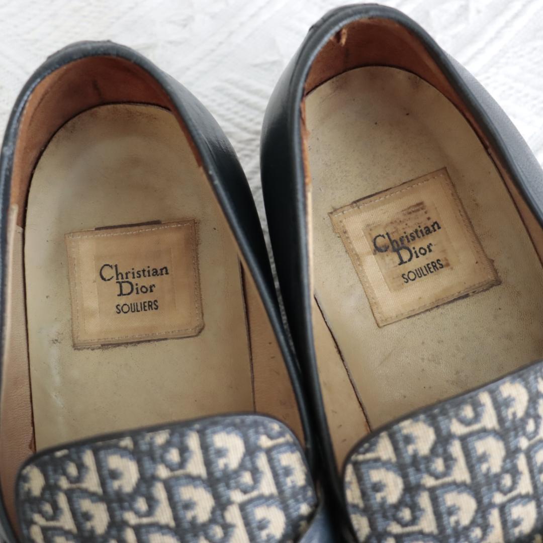 希少！クリスチャンディオール オブリーク トロッター ローファー