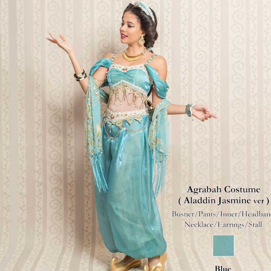 Dハロ 仮装 ジャスミン ディズニー シーハニ コスプレ 衣装 ドレス