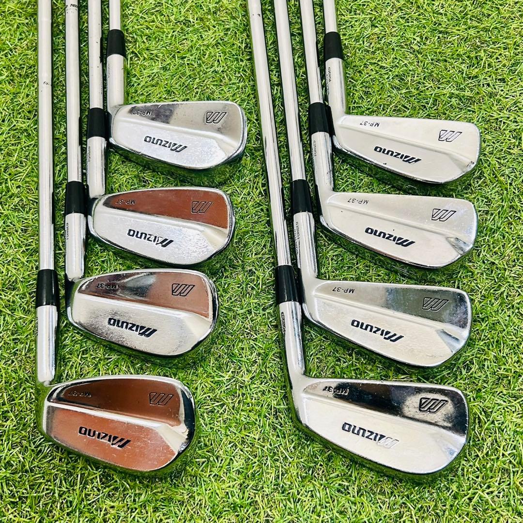 ミズノ MP-37 アイアンセット マッスルバック S 右 8本 初心者 DG