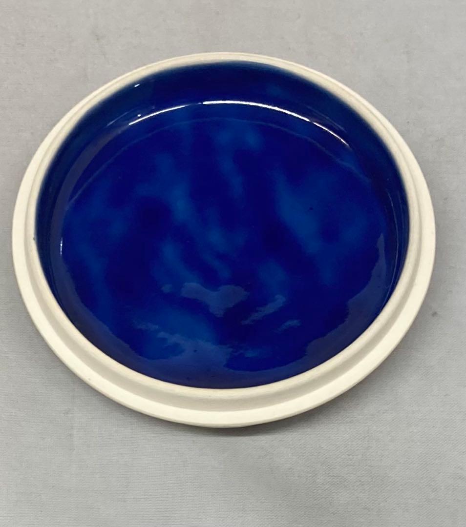 B568b「花笠 香合」南口閑粋作 共布共箱 杣山焼 香道具 茶道具 滋賀