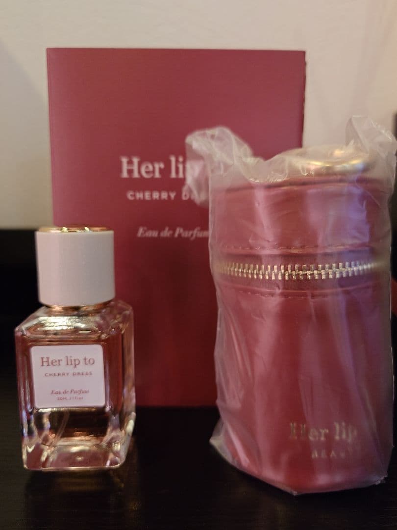 【Her lip to】 Cherry Dress Eau de Parfum 試してみた】Eau de Parfum - CHERRY DRESS - Her lip to BEAUTYの