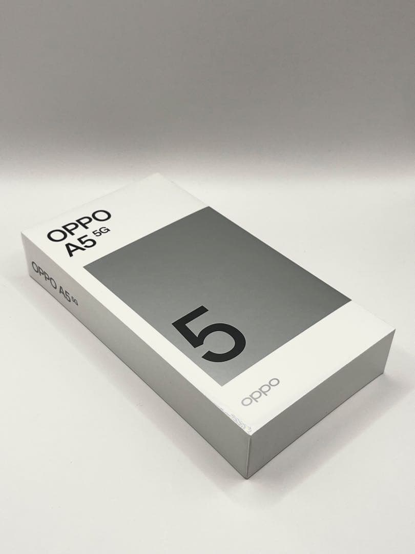 新品未開けOPPO A5 5G 4GB 128GB グリーンSIMフリー 新品未開けOPPO A5