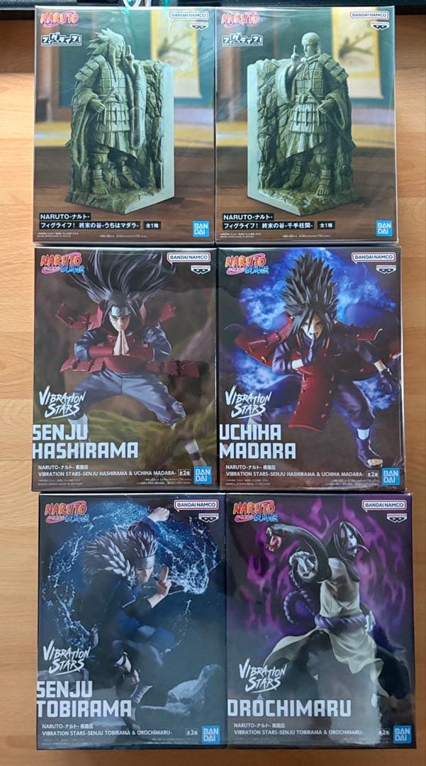 NARUTO ナルト Vibration Stars フィギュア6体セット - コミック